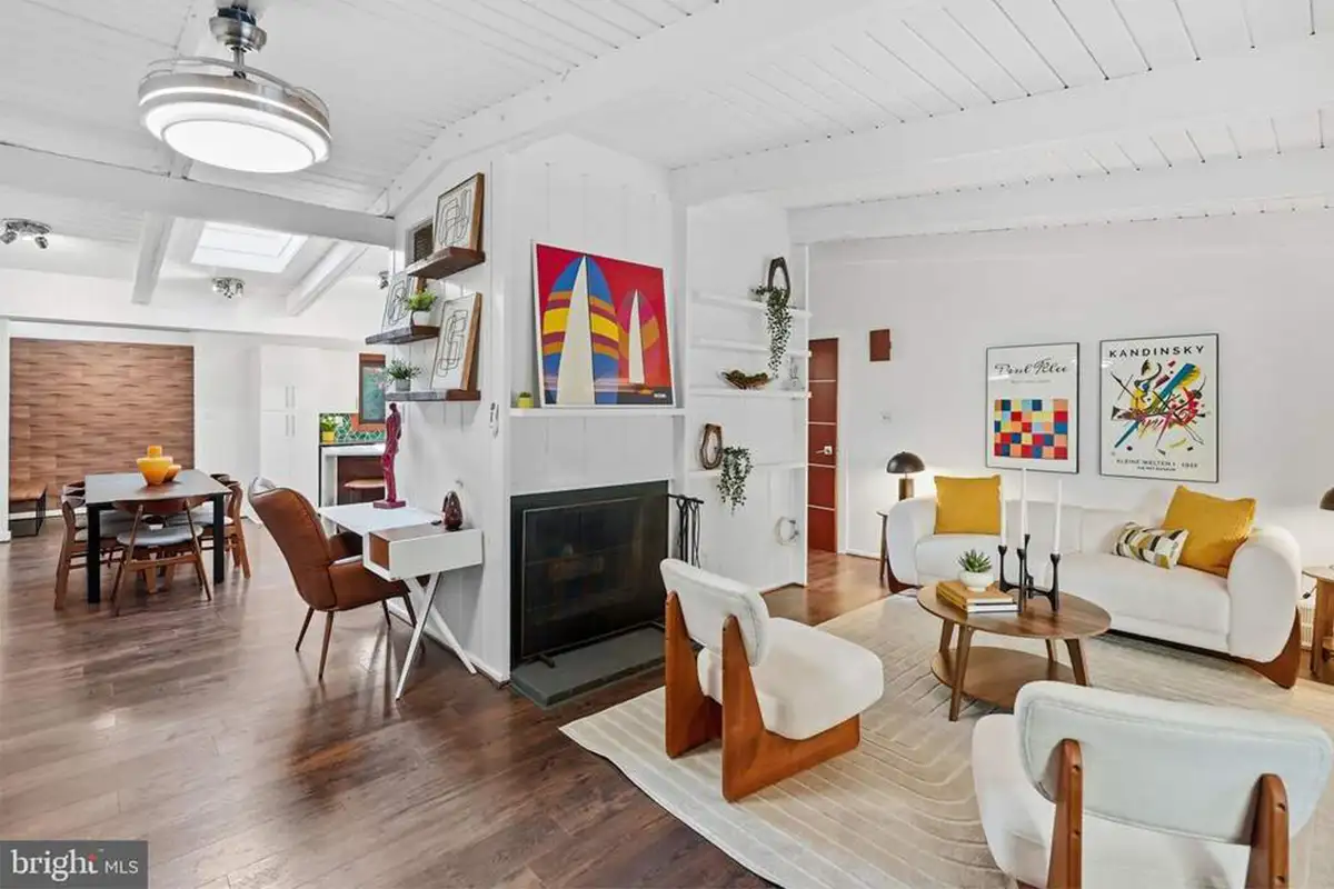 Open concept living area