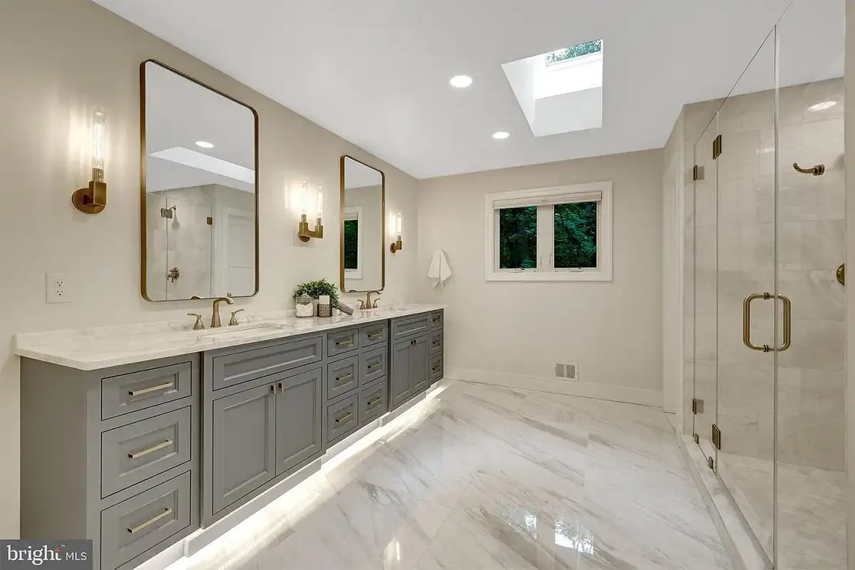 Bathroom at Lawyers Rd house