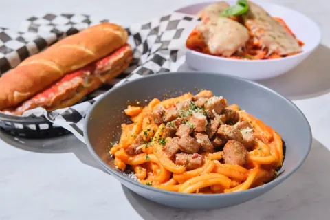 Food at Pasta di Guy
