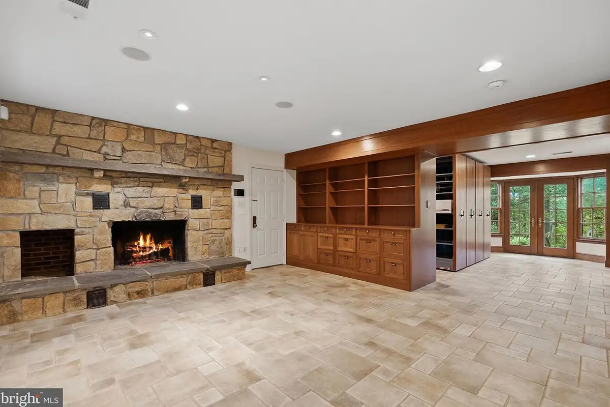 Lower level living room