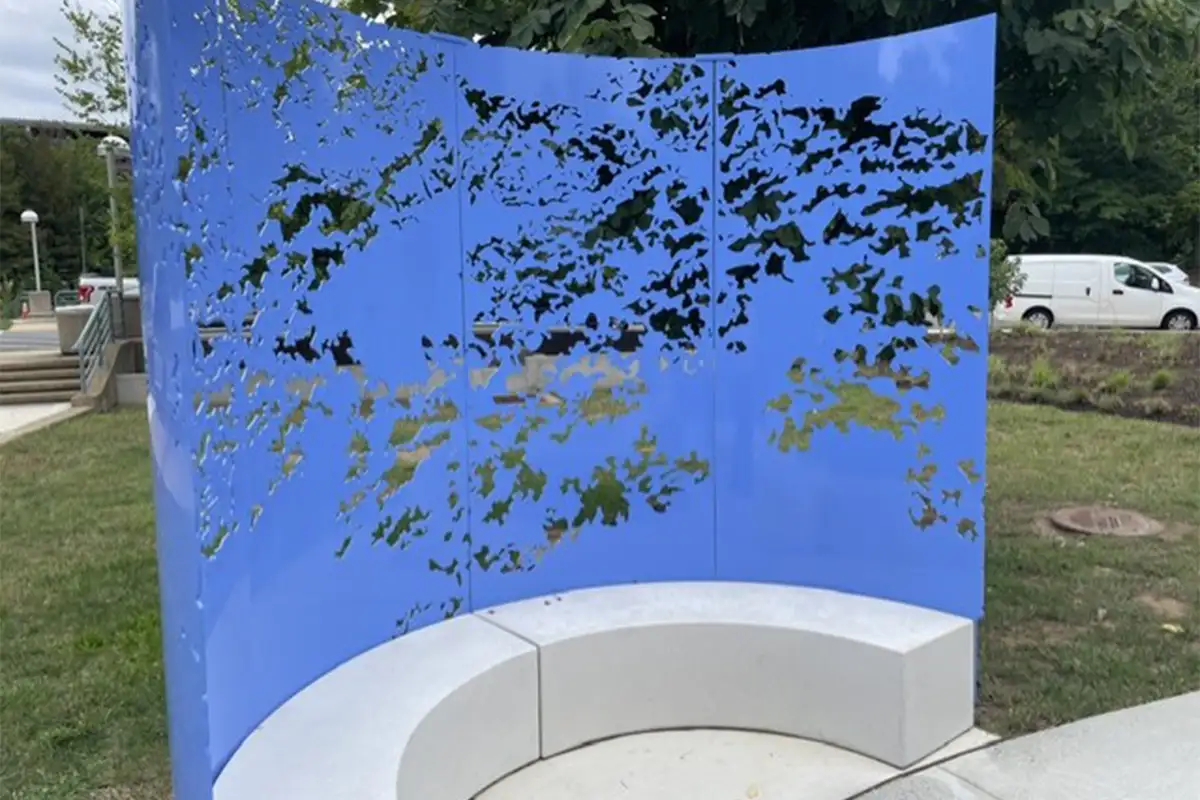 The Circle of Memory Memorial at the Fairfax County Government Center
