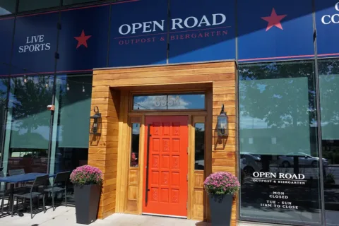 Open Road Outpost & Biergarten at The Boro in Tysons