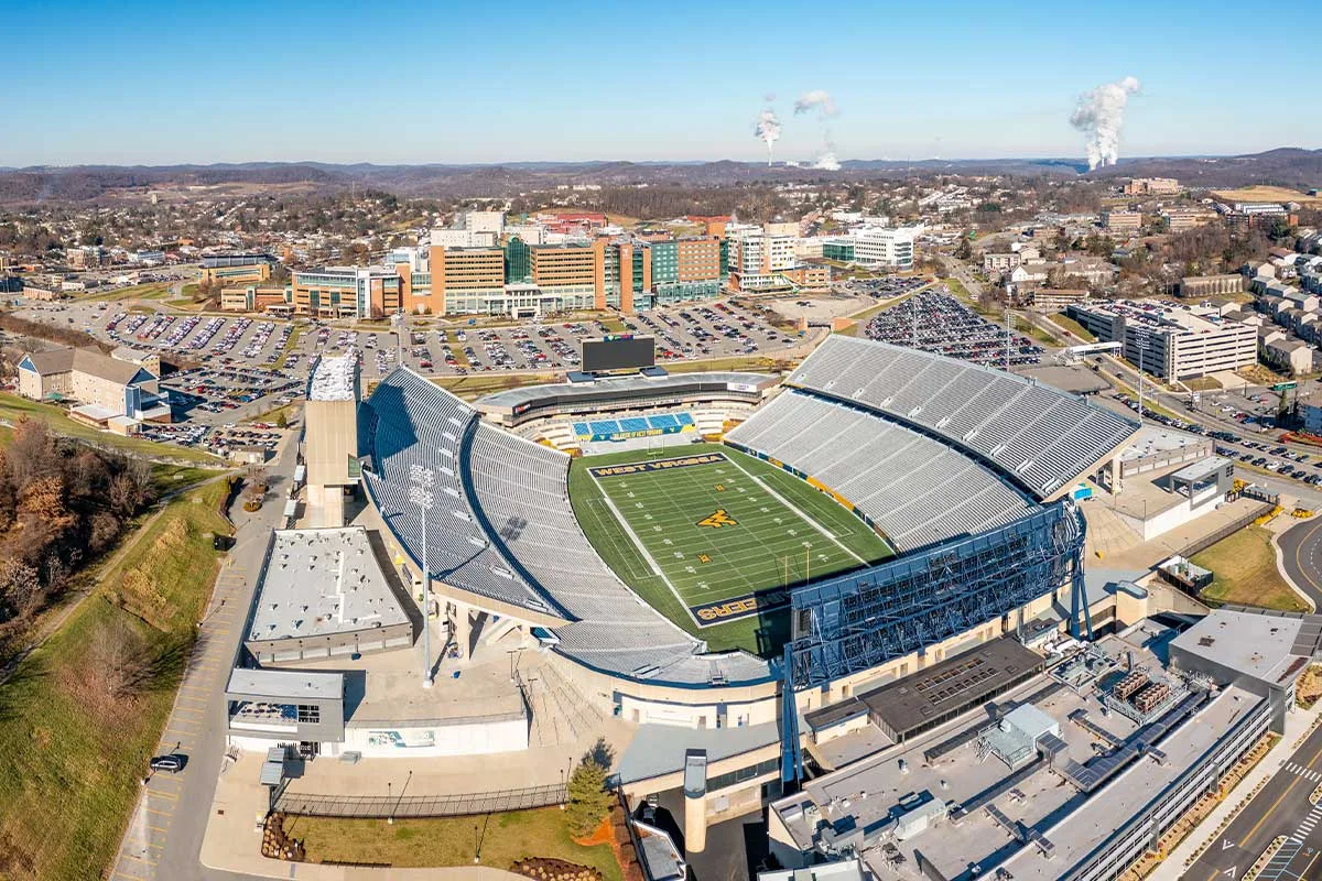Milan Puskar Stadium at WVU