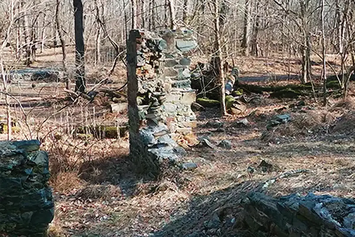 remnants of Matildaville house